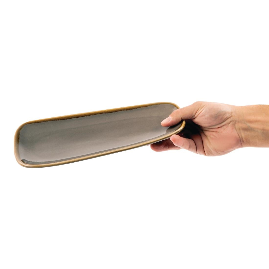 Olympia Kiln Platter Smoke 260mm - HC375