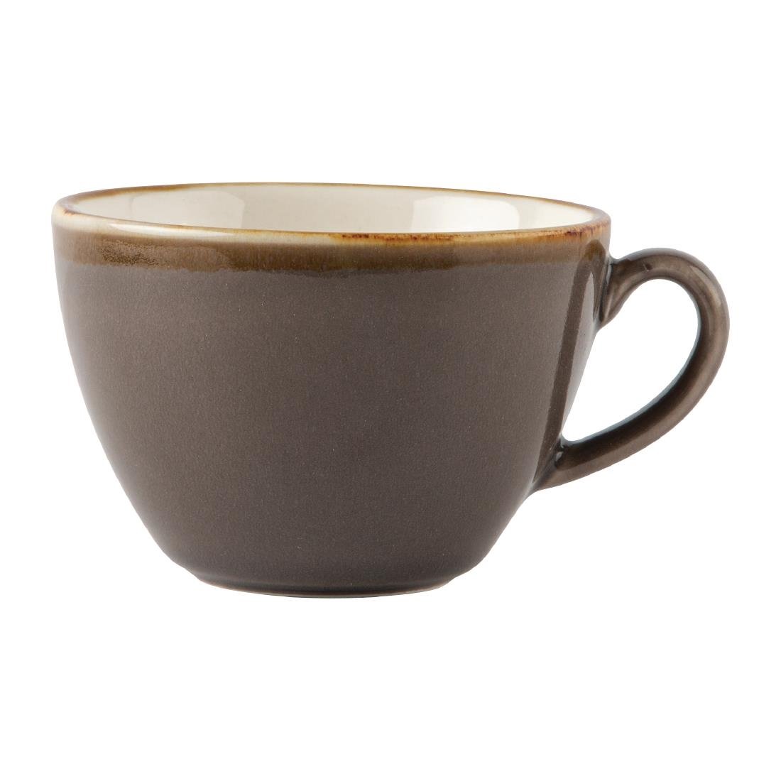 Olympia Kiln Coffee Cups Smoke 340ml - HC392