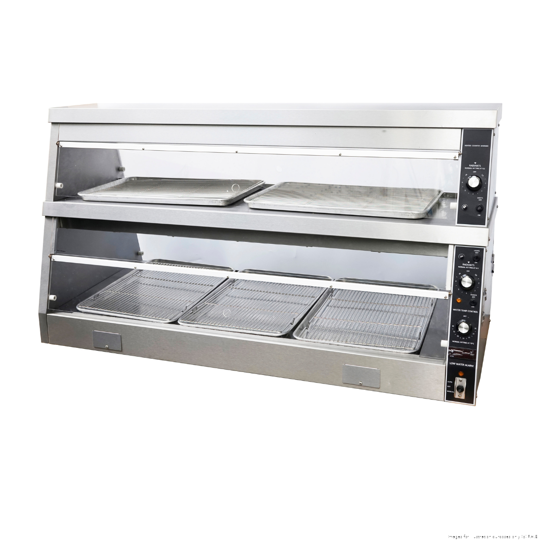 Benchstar 5 Pans Electric Heated Counter Warmer Dual Zone - HCW-5