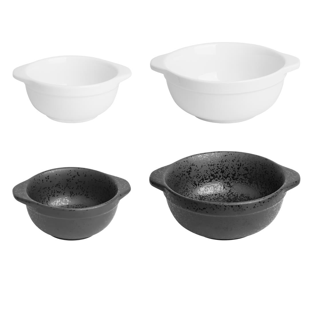 Olympia Fusion Eared Bowls 250ml (6 pack) - HP855