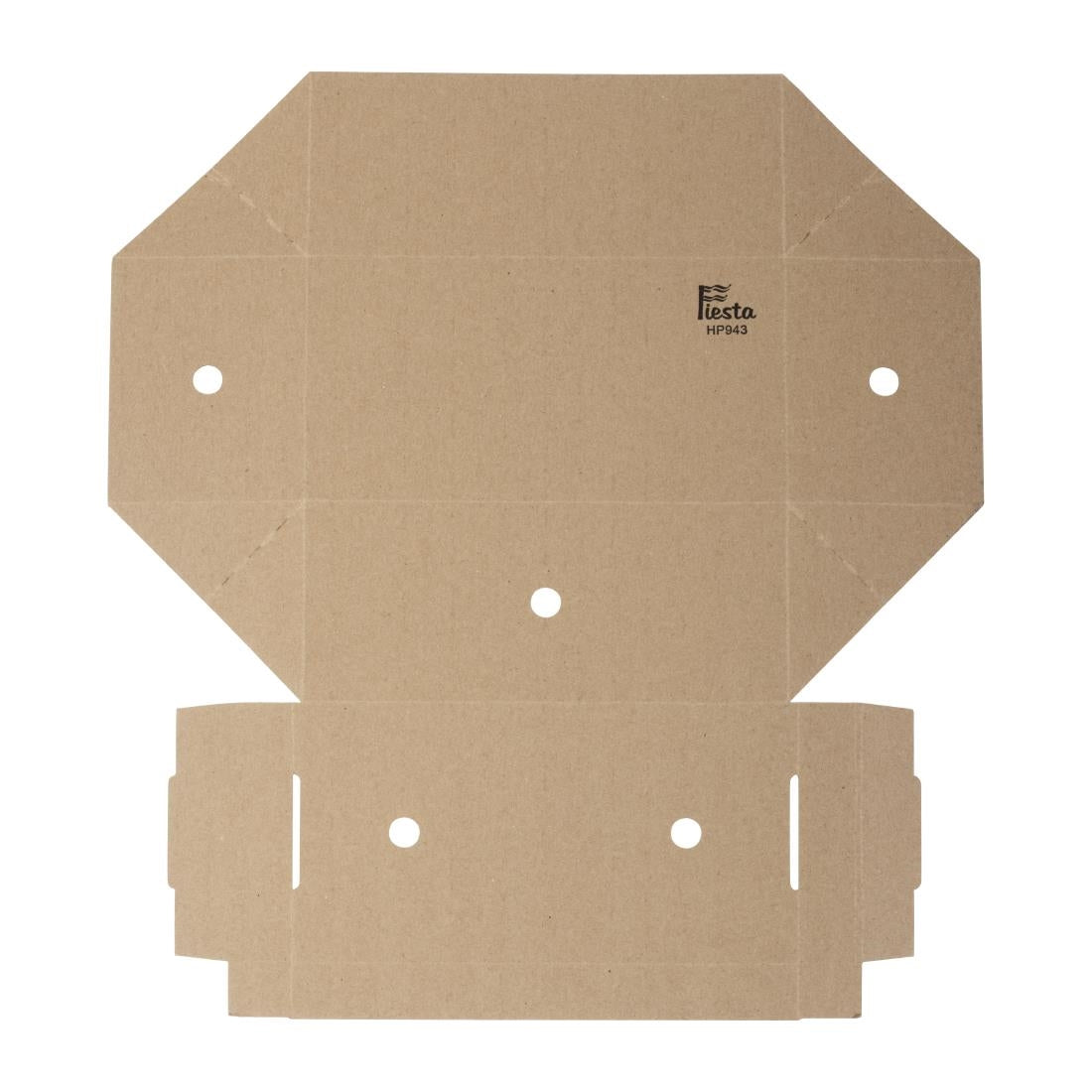 Fiesta Compostable Fold-Out Takeaway Boxes (100 Pack) - HP943