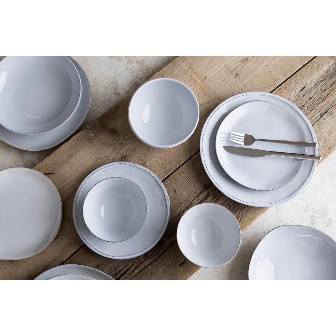 Olympia Raw Deep Bowls 160mm 745ml (6 Pack) - FC598