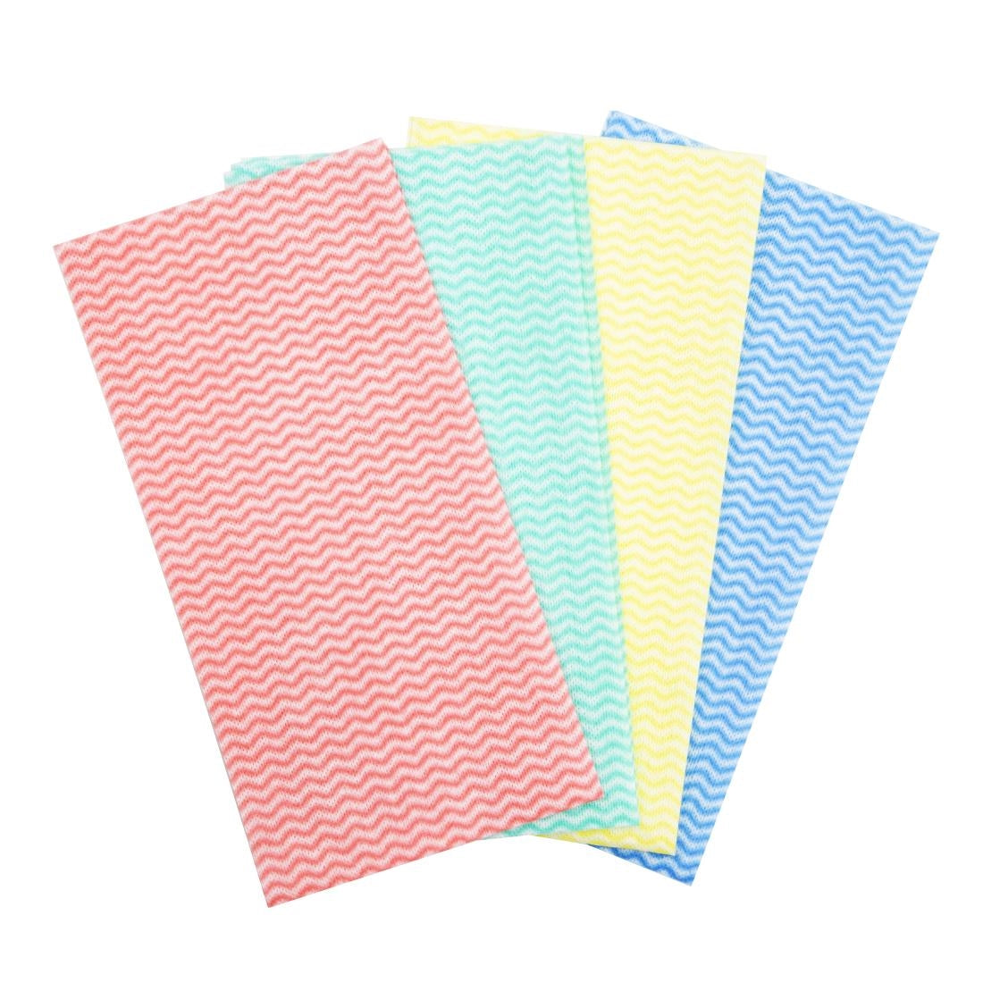Jantex Non-Woven Cloths Green (Pack of 50) - HS596
