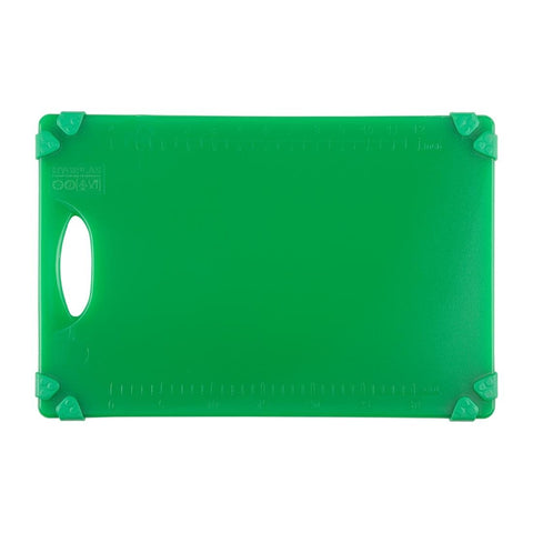 Hygiplas Commercial Grip Chopping Board Green - 458x306mm - HW004