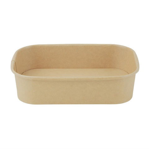 Fiesta Recyclable Rectangular Food Containers 500ml (300 Pack) - HW620