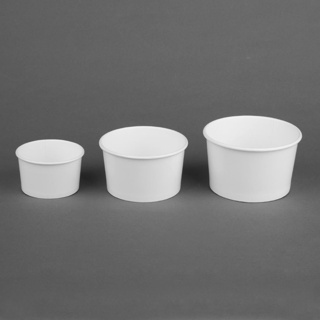 Fiesta Recyclable Ice Cream Pots 227ml (1000 Pack) - HW632