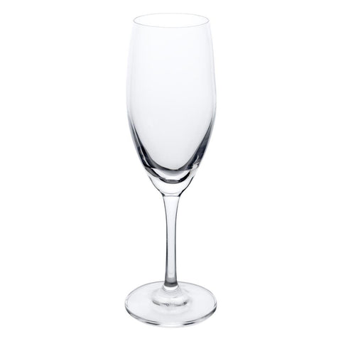 Olympia Cantina Champagne Flute Glasses Crystal 195ml/6.59oz (6 Pack) - HW657