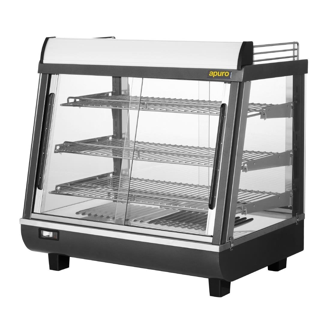 Apuro Front and Rear Door Heated Merchandiser 96Ltr - HW927-A