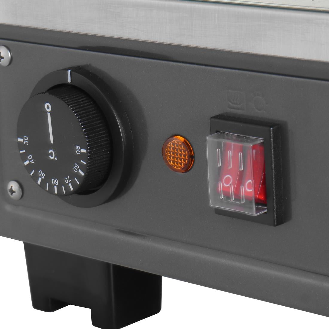 Apuro Front and Rear Door Heated Merchandiser 96Ltr - HW927-A