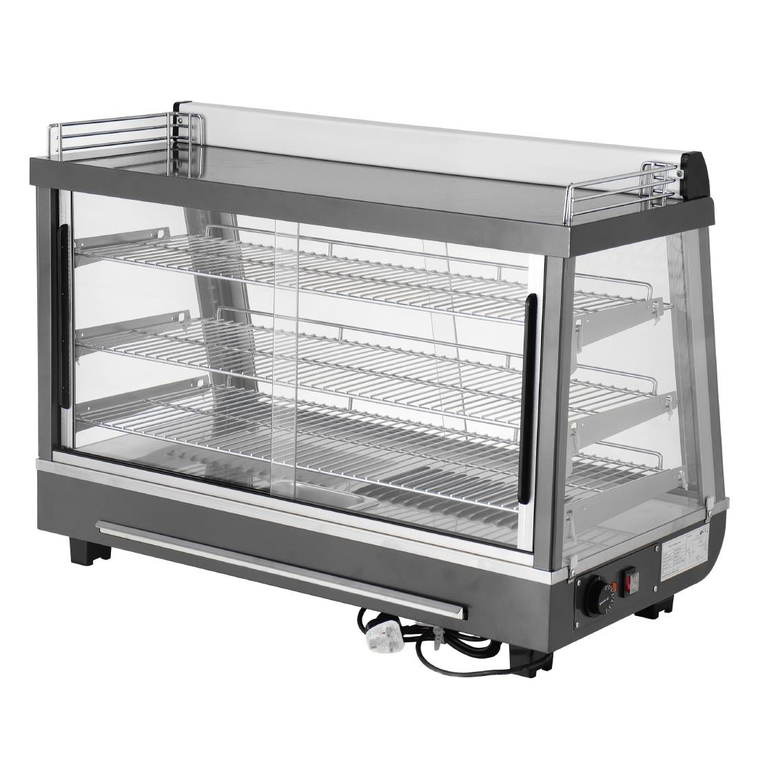 Apuro Front and Rear Door Heated Merchandiser 136Ltr - HW928-A