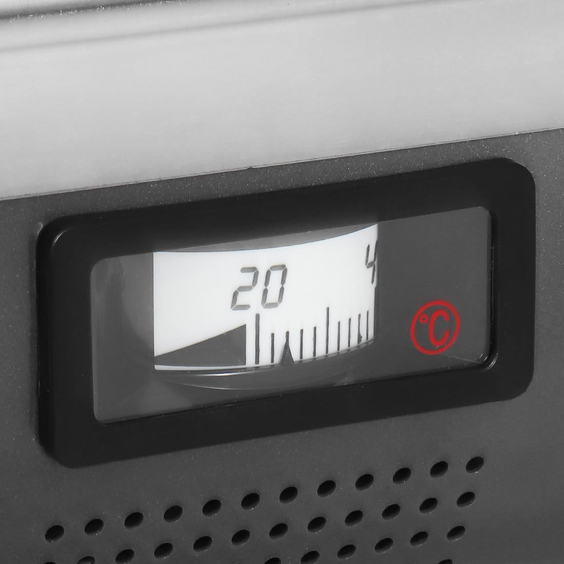 Apuro Front and Rear Door Heated Merchandiser 136Ltr - HW928-A