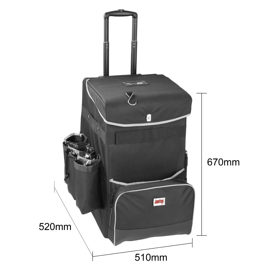 Jantex Mobile Housekeeping Cart - HX254