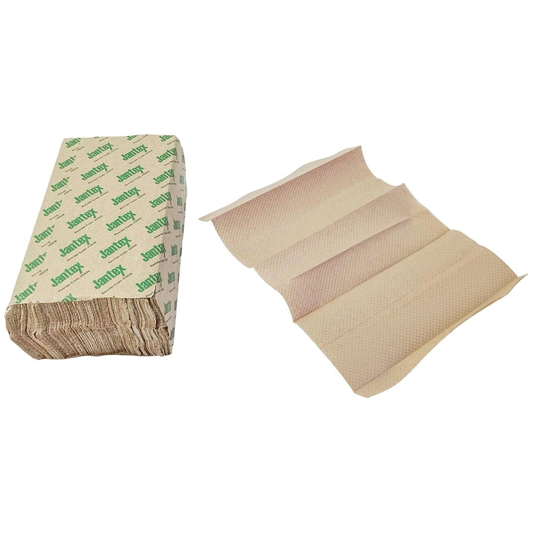 Jantex Green 100% Recycled C Fold Hand Towels 2ply (2250 Sheets) - HX936