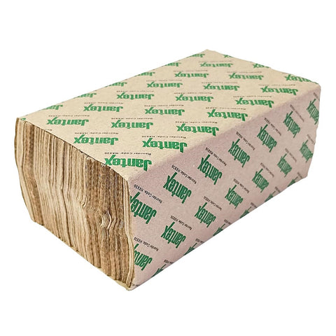 Jantex Green 100% Recycled C Fold Hand Towels 2ply (2250 Sheets) - HX936