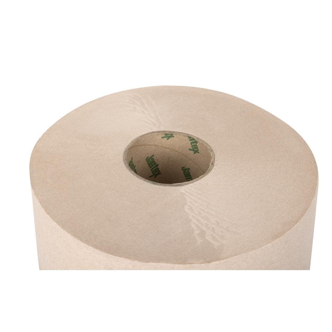Jantex Green 100% Recycled Jumbo Roll Refill 2ply 300m (6 Pack) - HX938