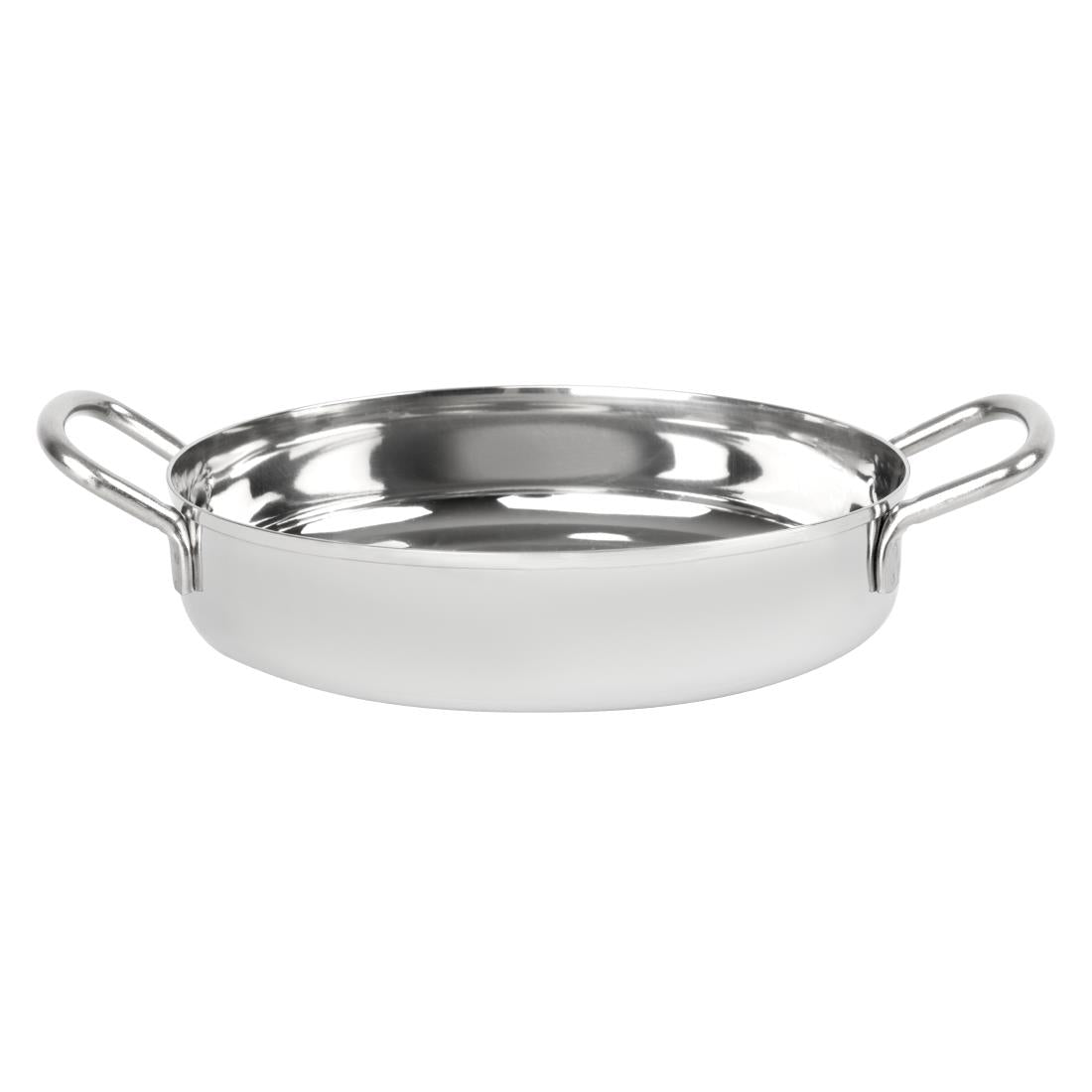 Olympia Table Presentation Double Handle Dish Stainless Steel 150mm - HY101