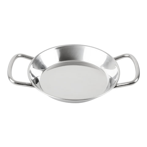 Olympia Table Presentation Mini Paella Pan Stainless Steel 120mm - HY103