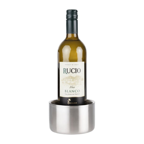 Olympia Double Wall Stainless Steel Wine and Champagne Coaster - HY127