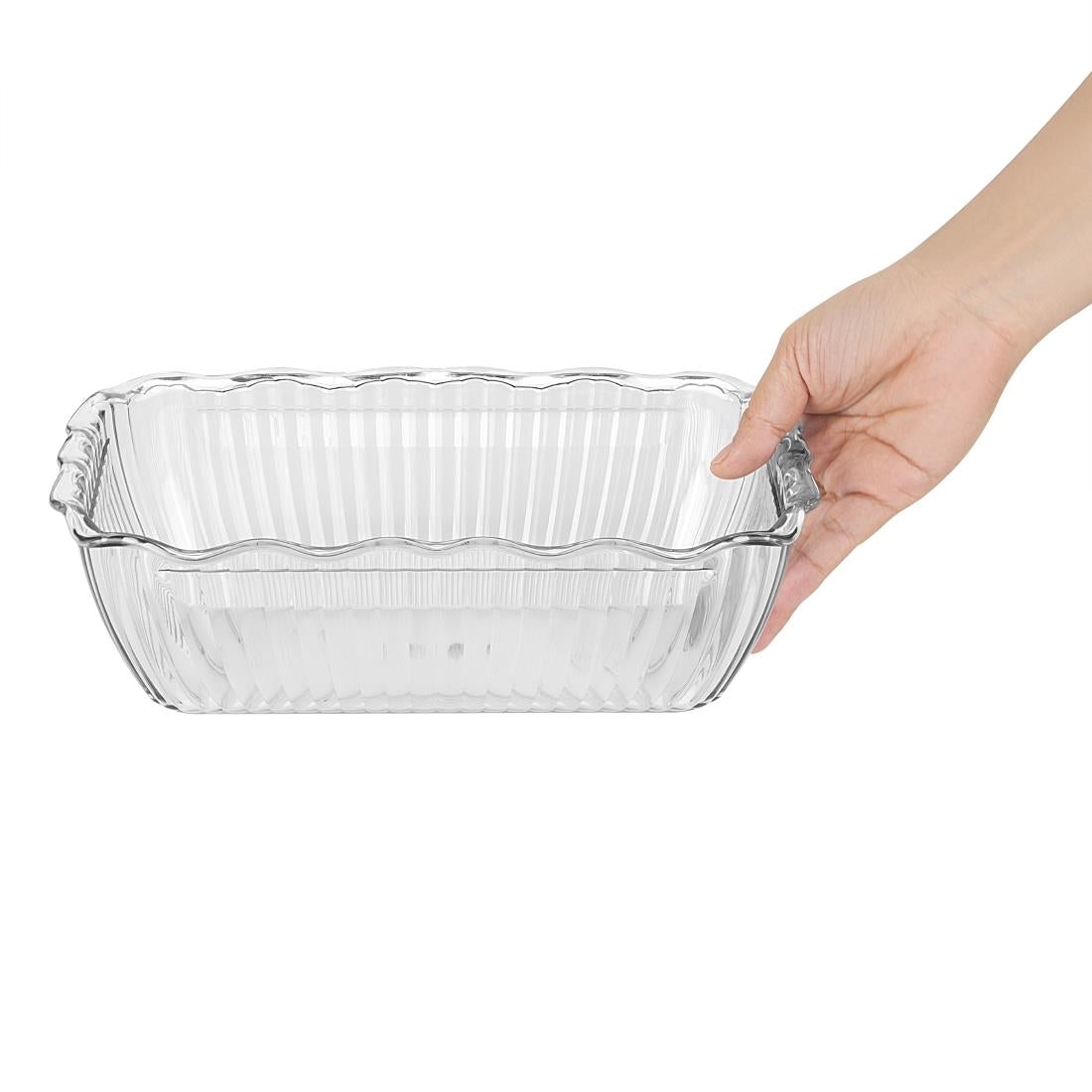 Olympia Kristallon Medium Salad Crock - Clear - HY136