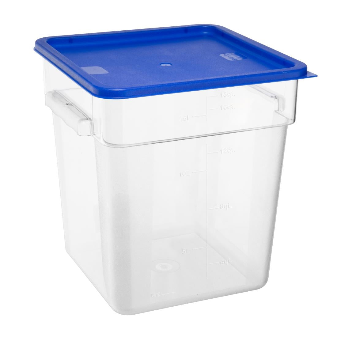 Hygiplas Square Blue Lid to Fit 10-20Ltr Containers - HY412