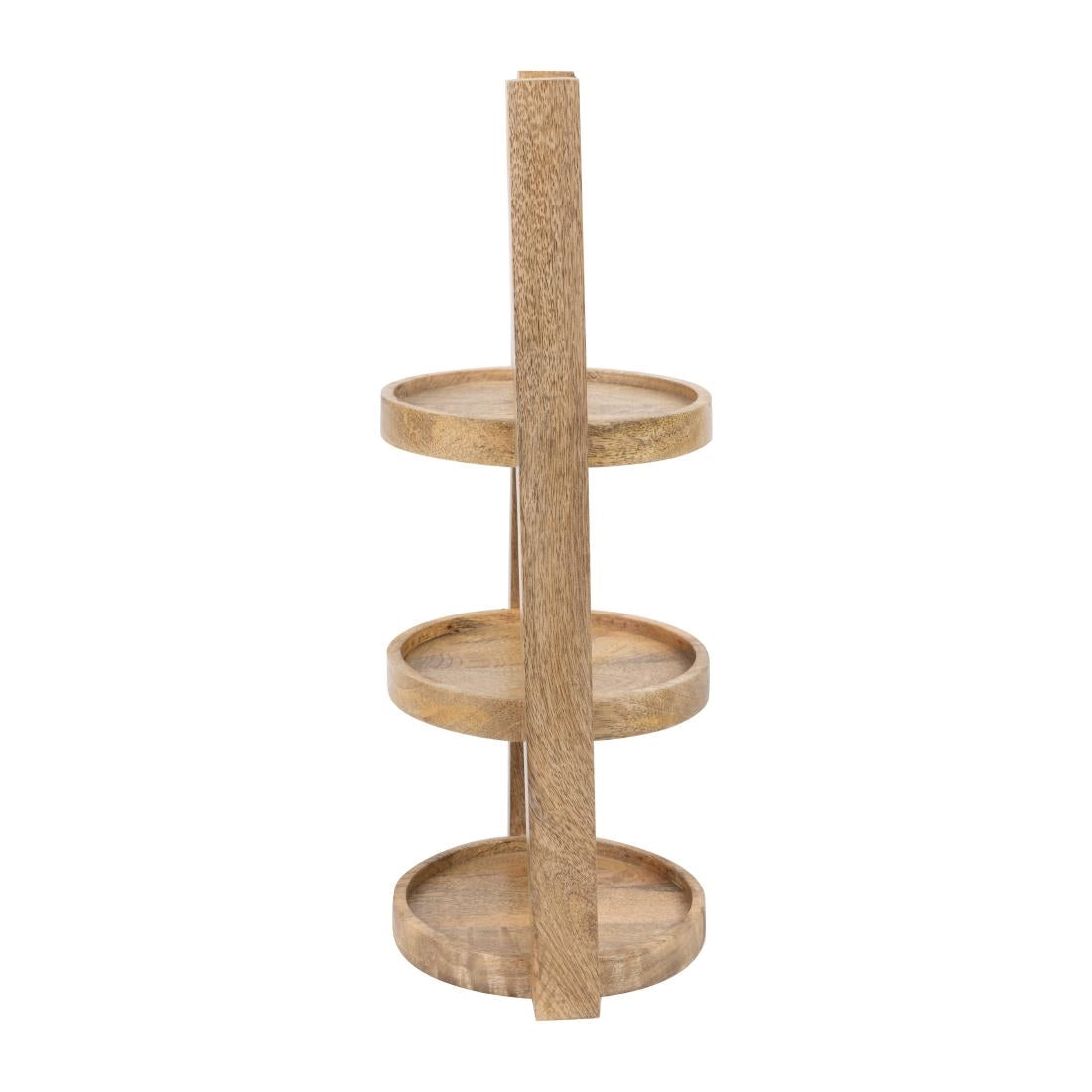 Olympia 3-Tier Stand Mango Wood for 150mm Plates - HY750