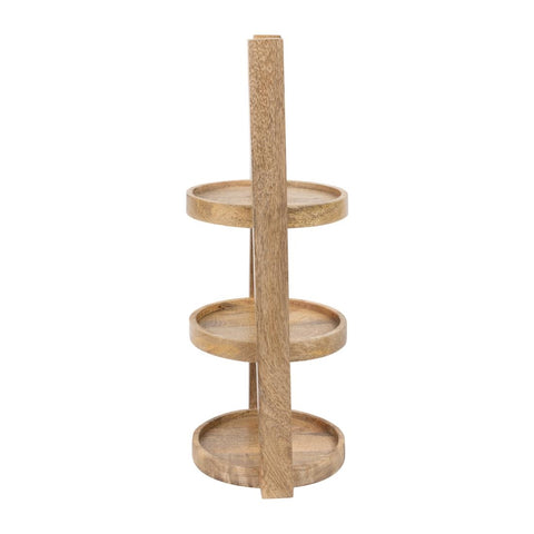 Olympia 3-Tier Stand Mango Wood for 150mm Plates - HY750