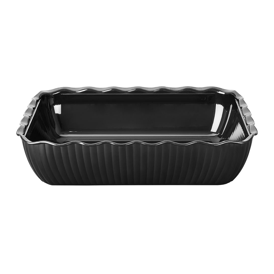 Olympia Kristallon Large Salad Crock - Black - HY800