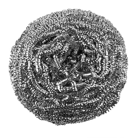 Jantex Stainless Steel Scourers (10 Pack) - HZ168
