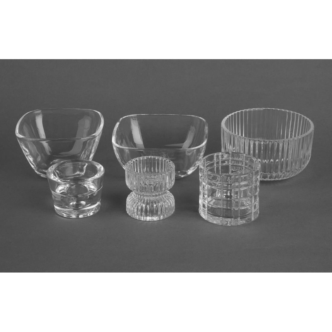 Olympia Classic Glass Tealight Holder 60x45mm (6 Pack) - HZ333