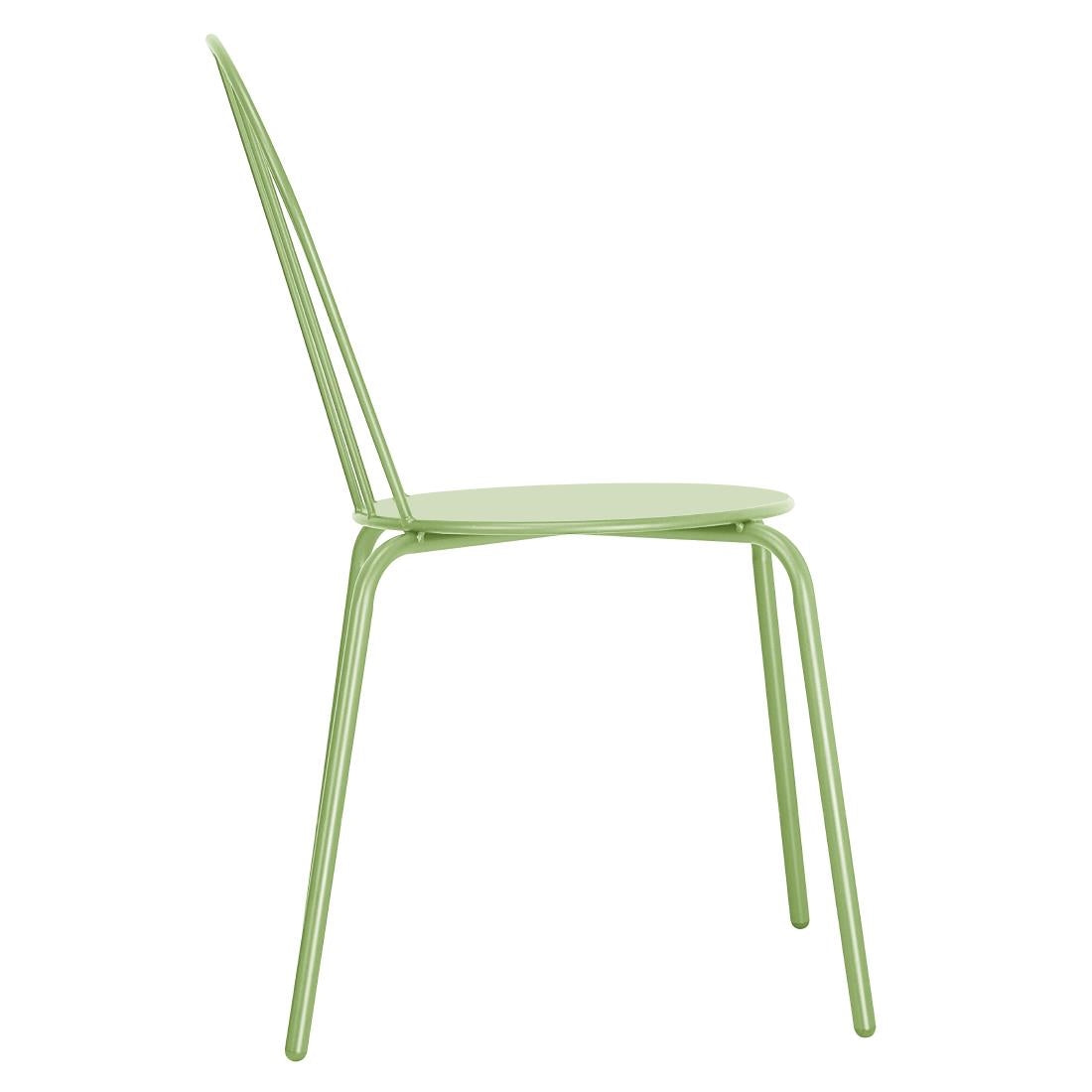 Bolero Adeline Side Chair Light Green (4 Pack) - HZ363