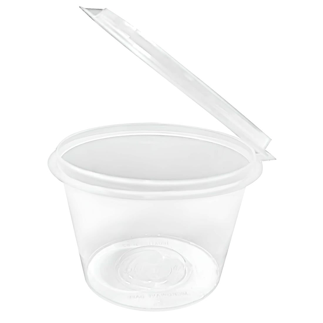 Fiesta Recyclable Portion Pots with Lids 100ml (50 Pack) - HZ578