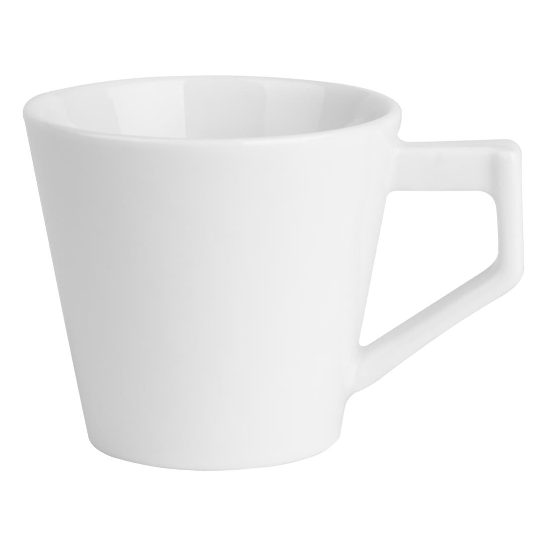 Olympia Whiteware Deco Cups 150ml (6 Pack) - HZ868