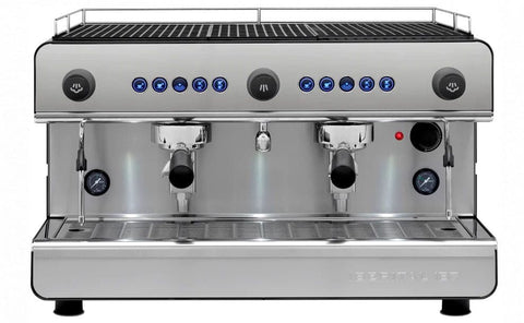 Iberital IB7 - 2 Group Commercial Espresso Machine - Black