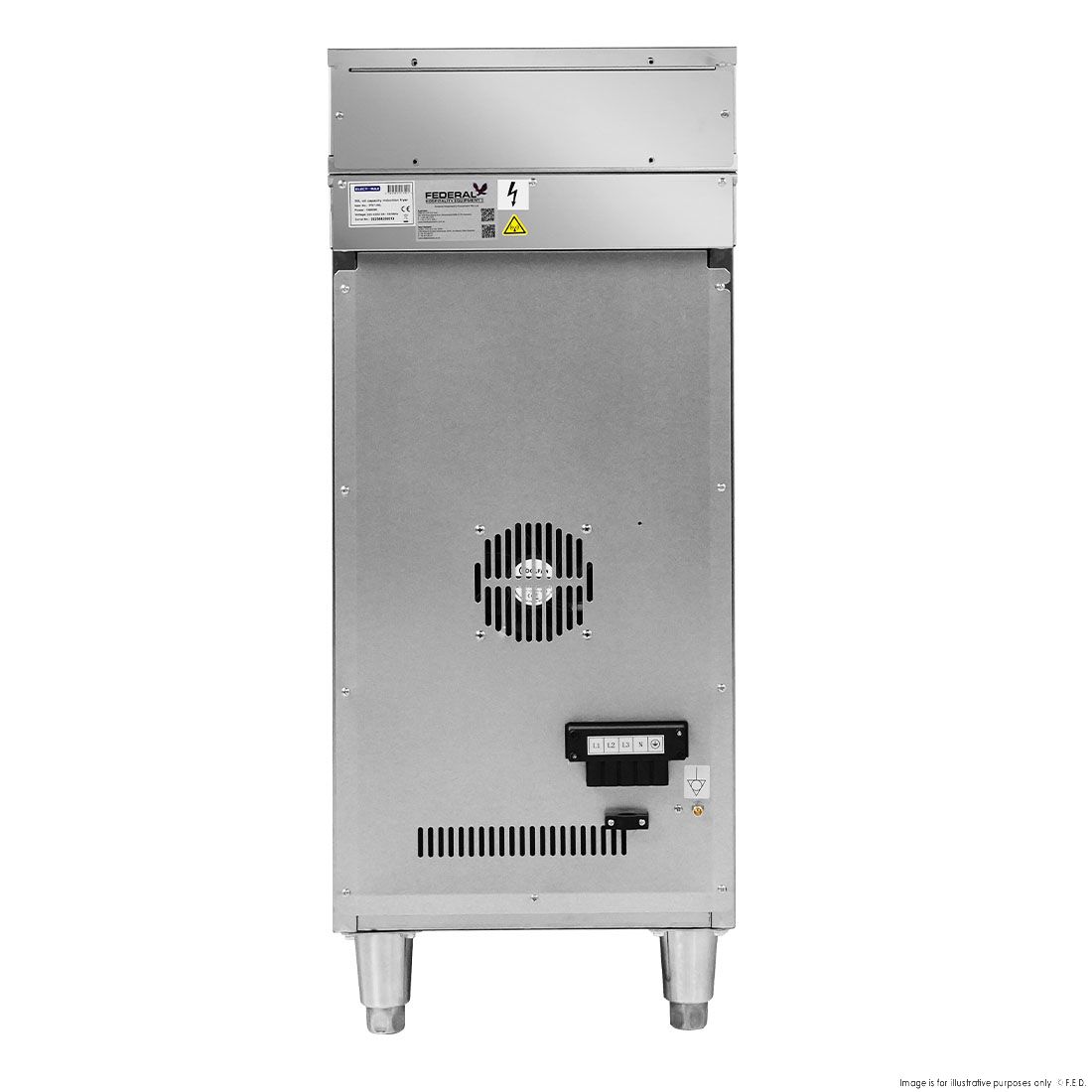 ElectMAX Electmax 700 Series Induction Single Fryer With Splashback IFS7-30L