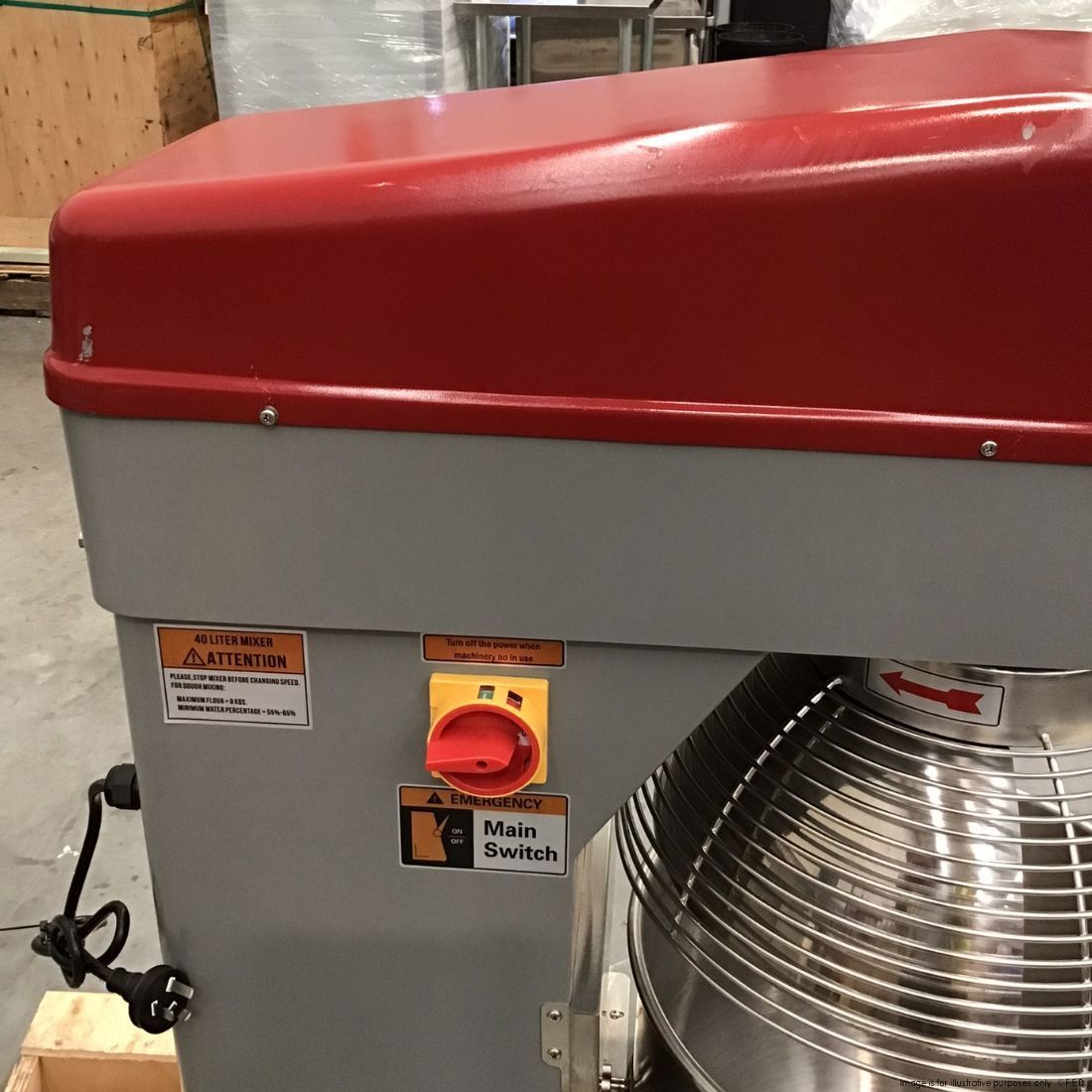 CLEARANCE - Tyrone Heavy Duty Planetary Mixer 40L – B40GX-NSW2110