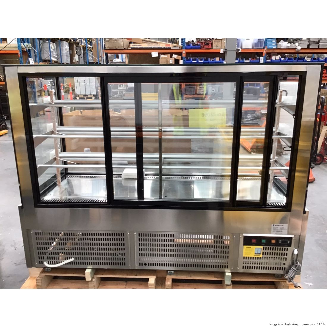 CLEARANCE - Bonvue Chilled Food Display - SL860V-NSW2098