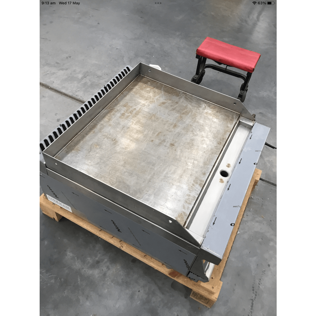 CLEARANCE - Fagor 700 series natural gas mild steel 2 zone fry top FTG7-10L