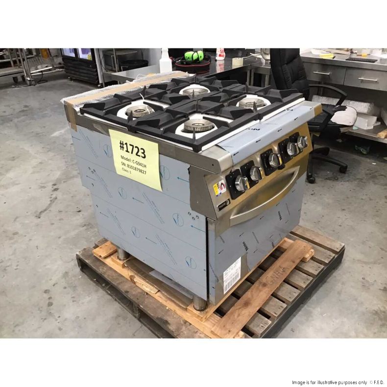 CLEARANCE - Fagor Kore 900 Series Gas 4 Burner with Gas Oven C-G941H-NSW1723