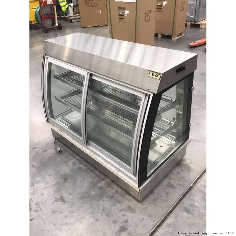 CLEARANCE - Bonvue Drop-In Counter Top Display Heated C4HT Series C4HT12-NSW1722