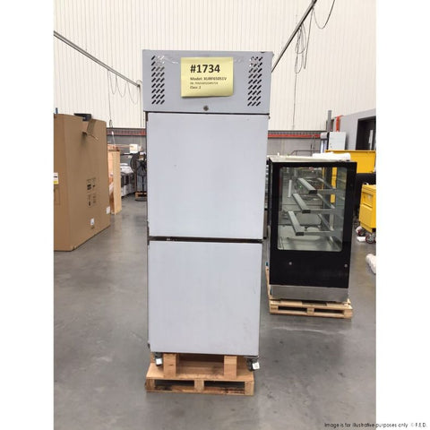CLEARANCE - FED-X S/S Two Door Upright Freezer XURF650S1V-NSW1734