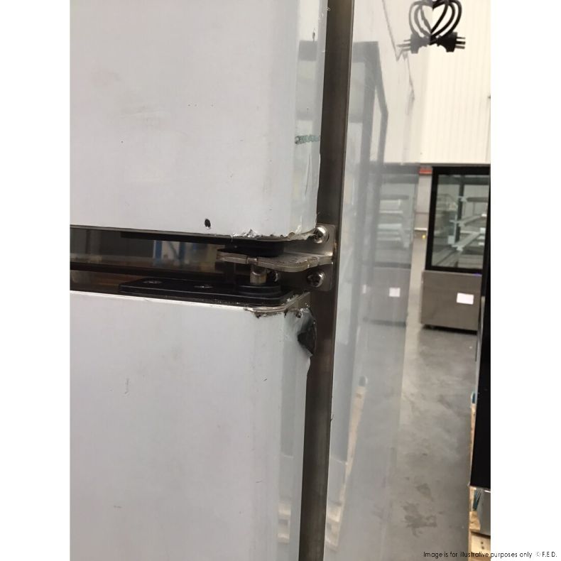 CLEARANCE - FED-X S/S Two Door Upright Freezer XURF650S1V-NSW1734
