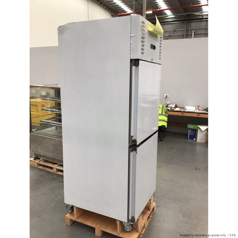 CLEARANCE - FED-X S/S Two Door Upright Freezer XURF650S1V-NSW1734
