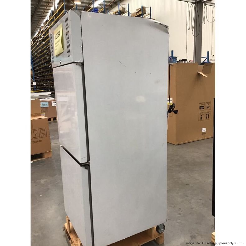 CLEARANCE - FED-X S/S Two Door Upright Freezer XURF650S1V-NSW1734
