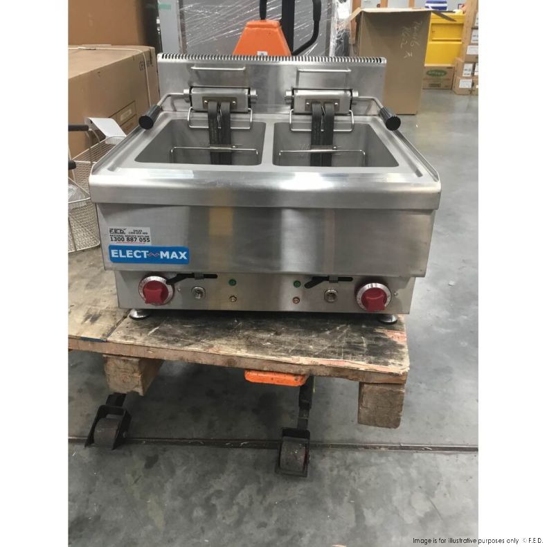 CLEARANCE - Electric Fryer JUS-TEF-2-NSW1619
