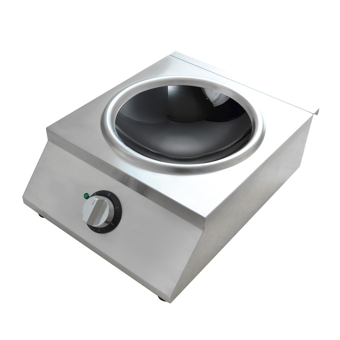 Benchstar Ceramic Induction Wok W/ Stainless Steel Body