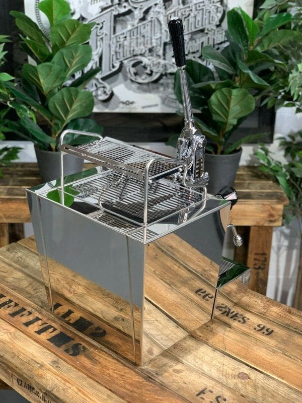 Izzo Valexia Spring Leva - 1 Group Commercial Espresso Machine - Stainless