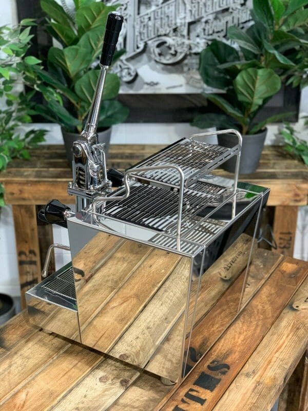Izzo Valexia Spring Leva - 1 Group Commercial Espresso Machine - Stainless