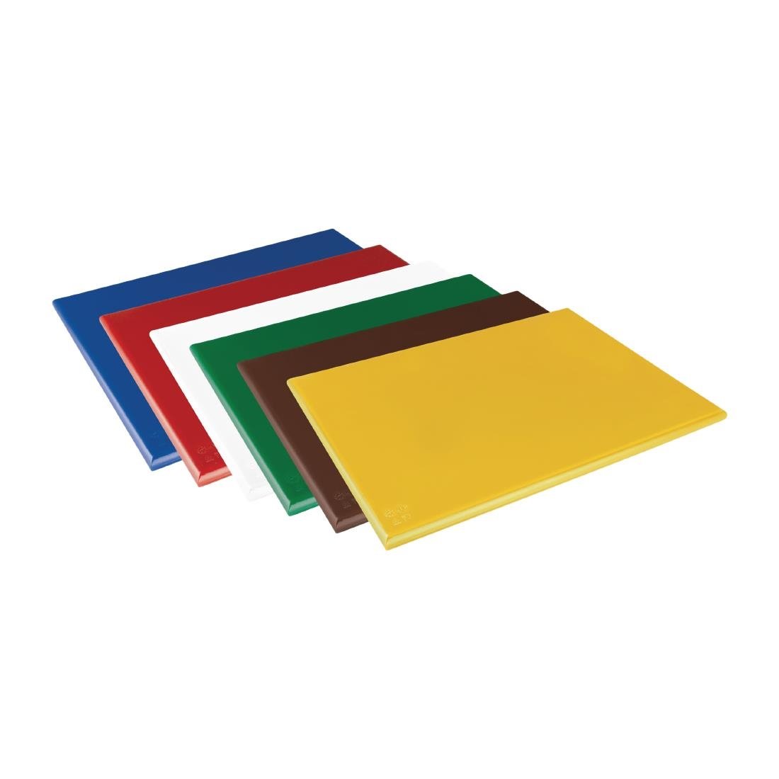 Hygiplas Extra Thick High Density Chopping Board Blue - 600x450x25mm - J042