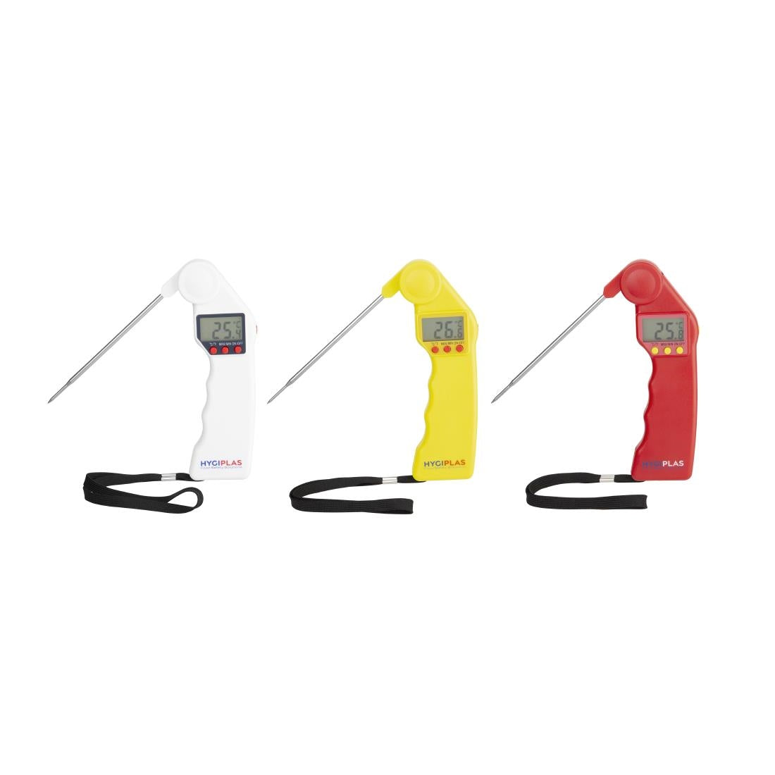 Hygiplas Easytemp Colour Coded White Probe Thermometer - J242