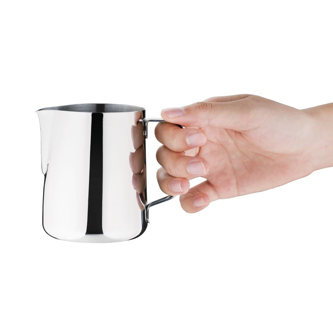 Olympia Milk Jug Stainless Steel 340ml - J316